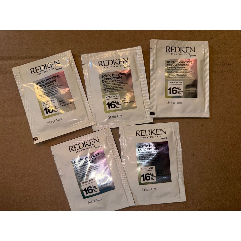 Redken Acidic Bonding Concentrateβ 5 min Liquid Mask 5 Sample Pack hair care
